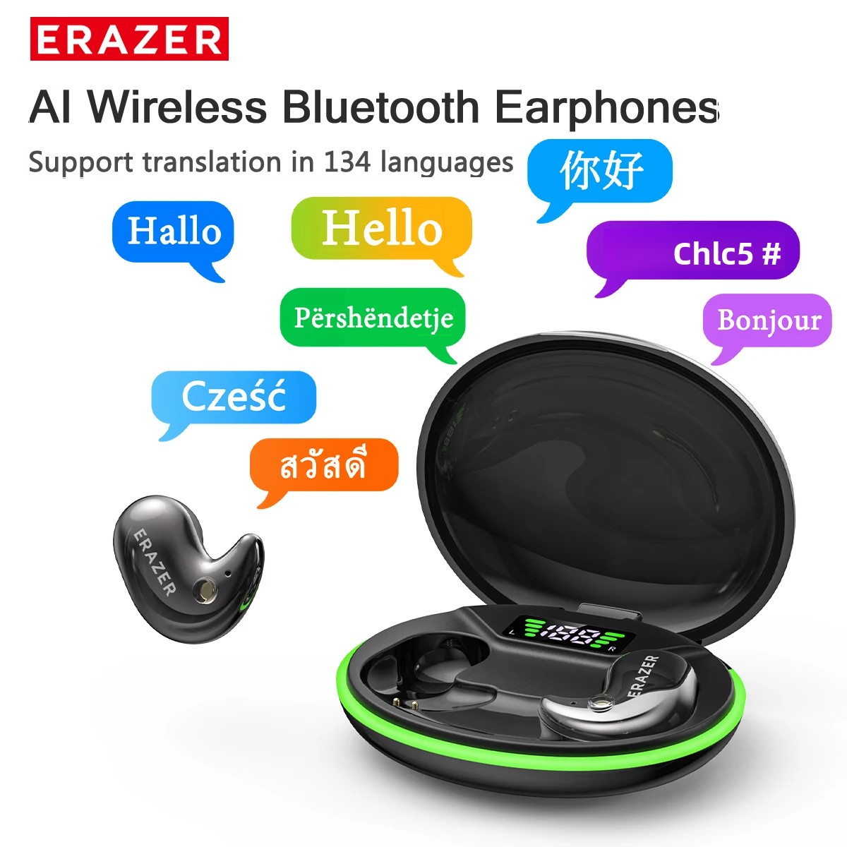 Headphones - EARZER XF58 인이어 블루투스 헤드폰 마이크