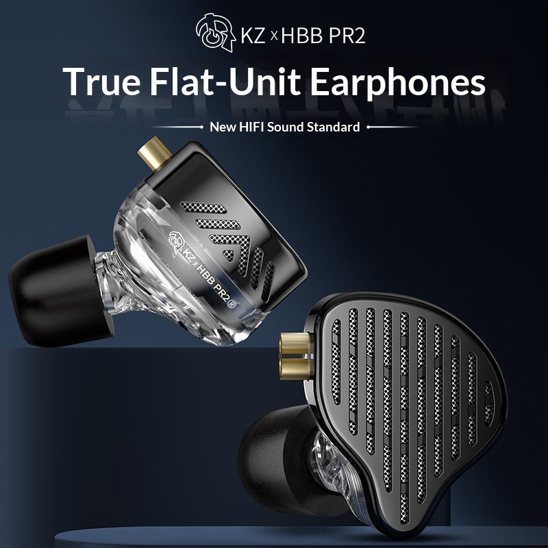 Planar Magnetic Iem Earphones - 재고 있음. Kz‑Pr2 플래너 자기식 이어폰,