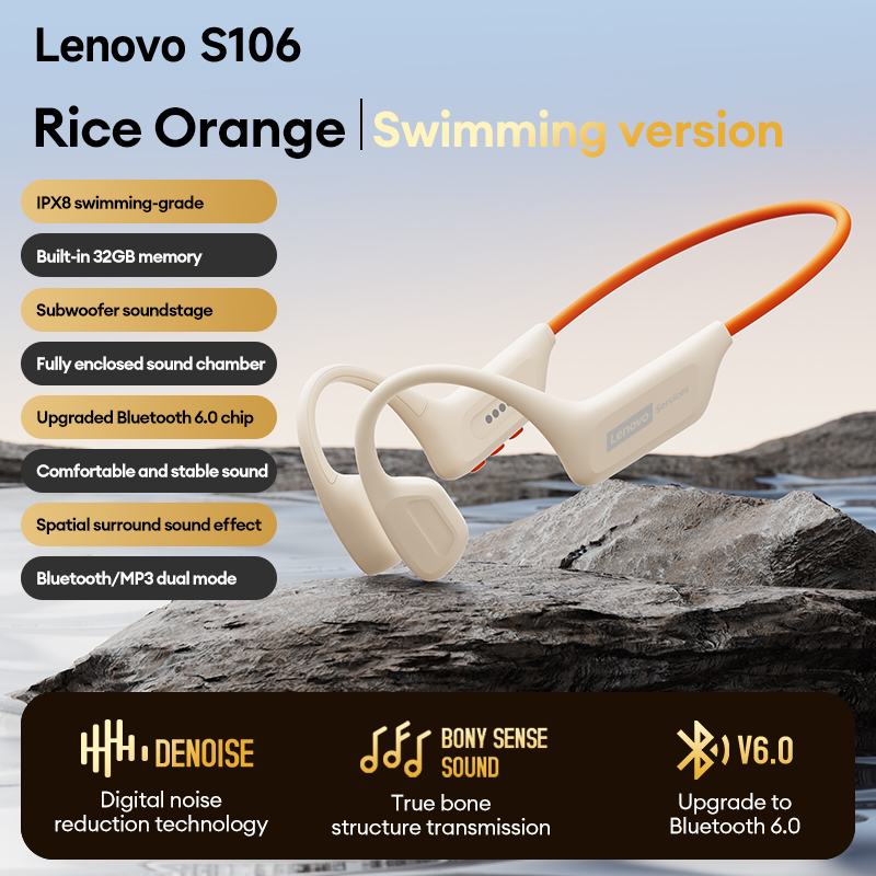 Choice Lenovo S106 골전도 이어폰 무선  - Bone Conduction Running Headphones 리뷰 및 가격