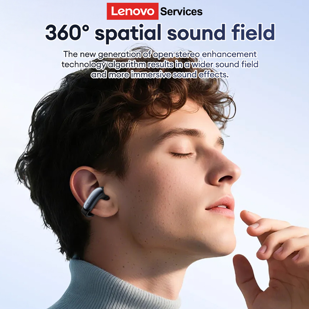 레노버 LES-108 골전도 TWS 이어 클립 이어폰  - Headphones 리뷰 및 가격