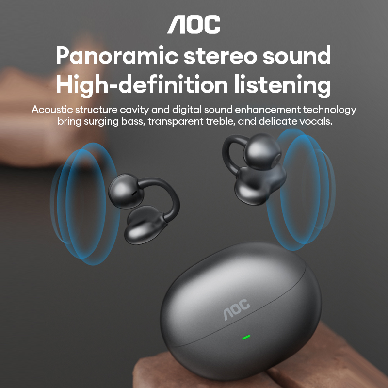 AOC ACD2544 무선 블루투스 이어클립 이어버드  - Headphones 리뷰 및 가격