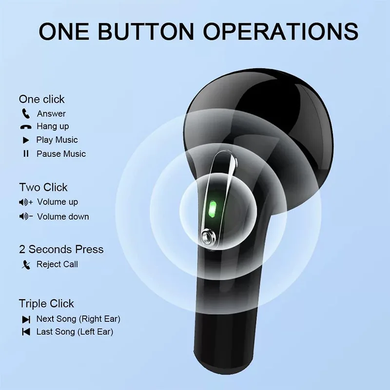 J97 TWS 블루투스 이어폰 진정한 무선 이어 버드  - Tws Earbuds Bluetooth 5.3 리뷰 및 가격