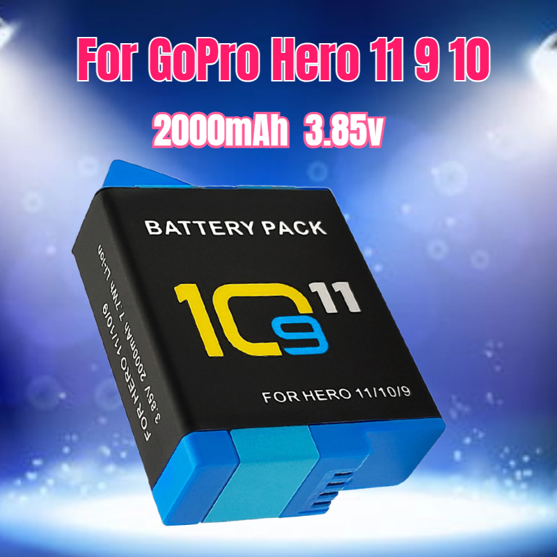 3.85V 2000mAh 배터리, 고프로 히어로 10, - Drones 리뷰 및 가격