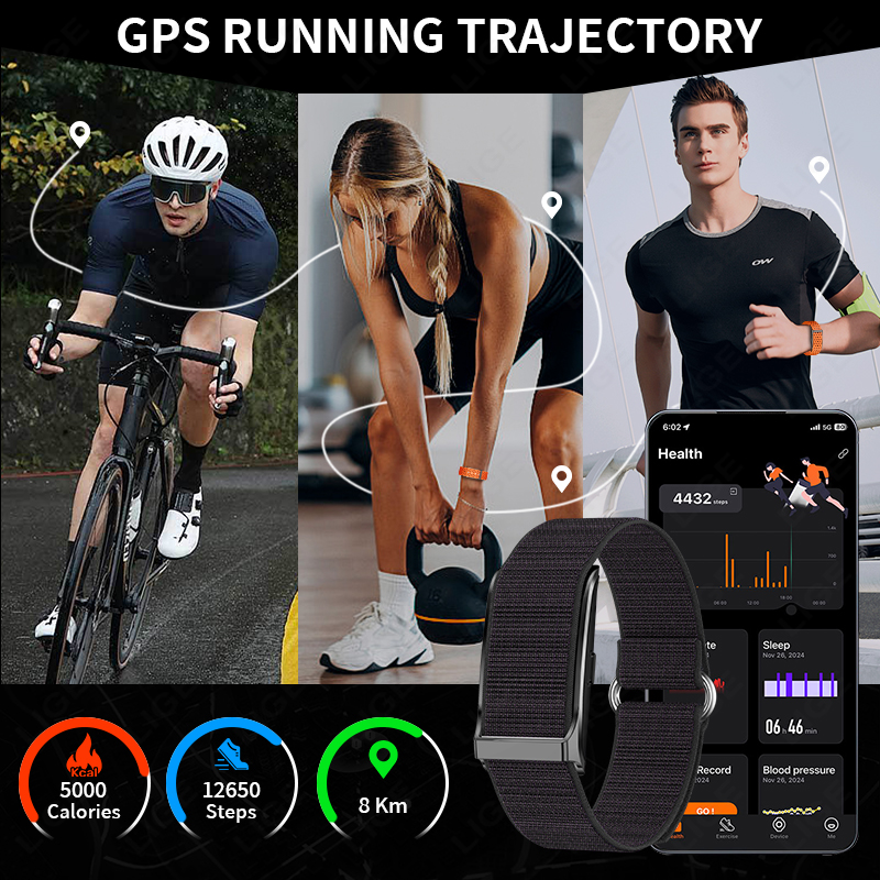 LIGE 100+ 스포츠 피트니스 트래커 스마트 팔찌  - Smartwatches 리뷰 및 가격