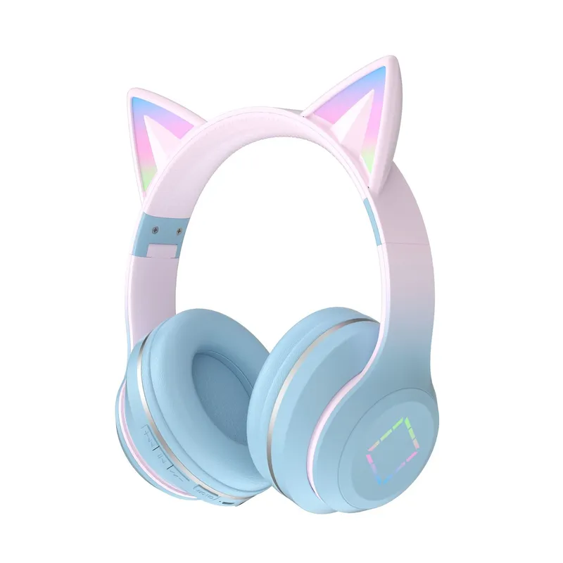 무선 블루투스 헤드폰 고양이 귀 LED 빛나는 조명 긴 - Cat Ear Bluetooth Headset Led 리뷰 및 가격